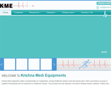 Tablet Screenshot of kmeindia.com